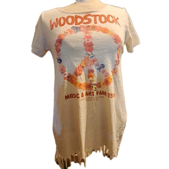 Arbor & Finn Other - Arbor & Finn Boutique Handmade Woodstock Top Girl's 12 Art Music Festival Fringe